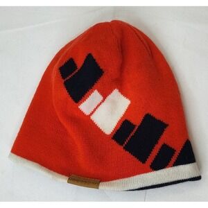 ✅🚨Obermeyer Reversible Knit Beanie Hat Men Aspen Colorado Girls Winter Cap📸SEE